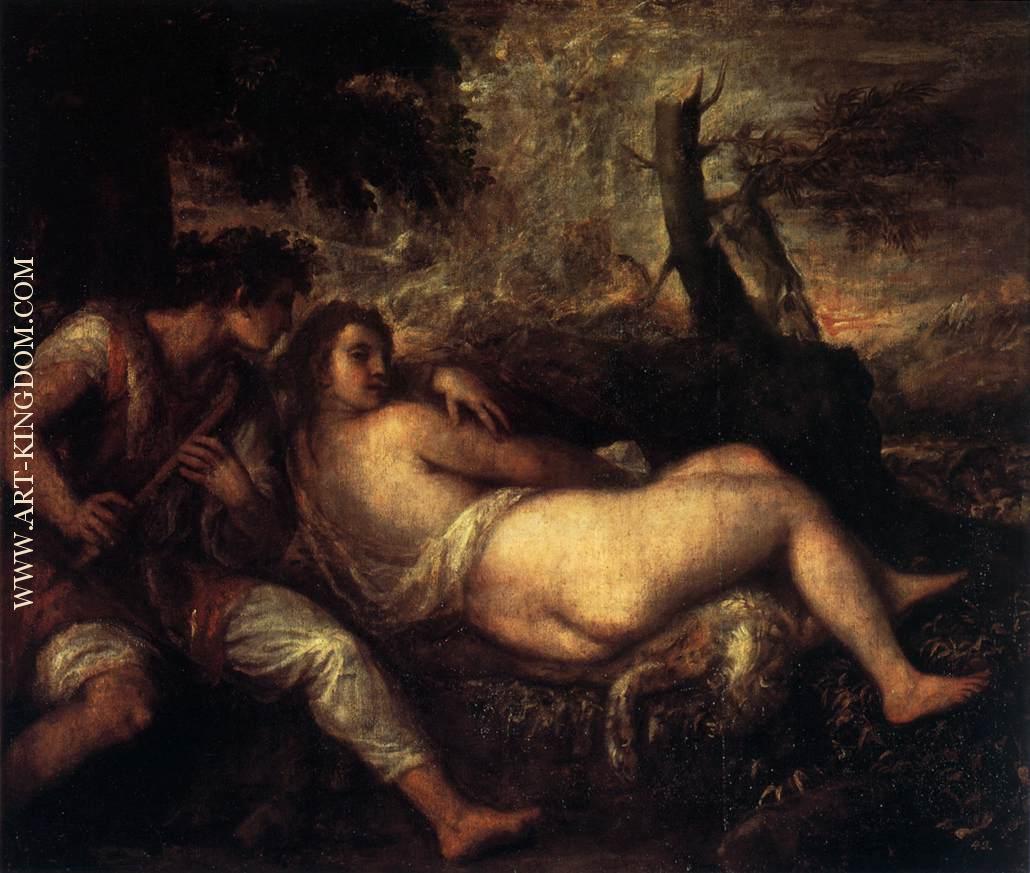 Shepherd and Nymph