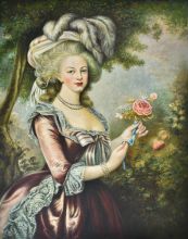 Marie Antoinette after Vigee Lebrun